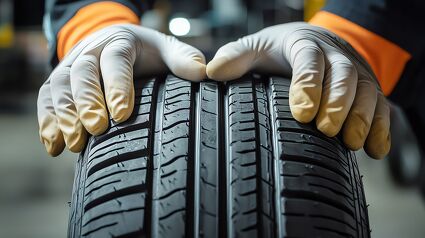 A new car tyre - Capital Tyres Hamilton - Drive through service