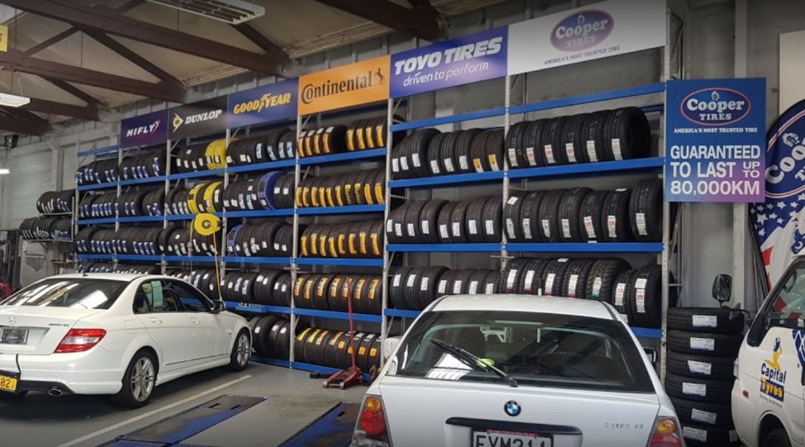 Large range of car tyres at Capital Tyres