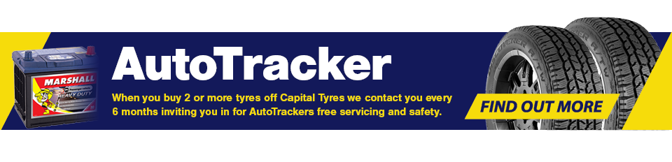 Capital Tyres AutoTracker banner